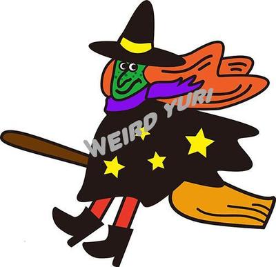 魔女のイラスト制作