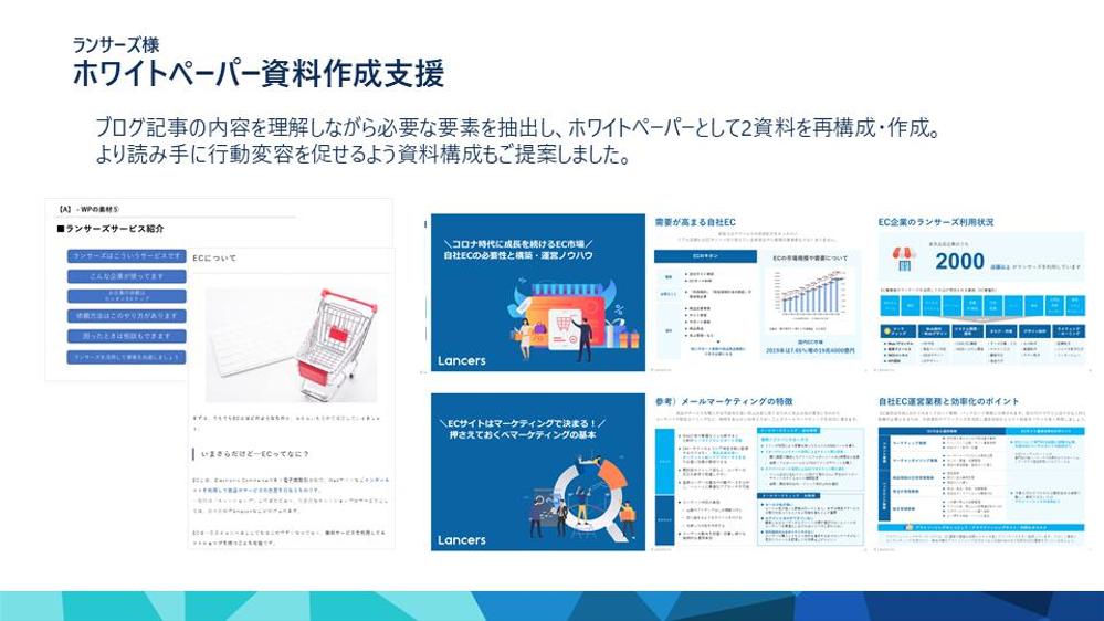 ランサーズ株式会社_ホワイトペーパー（パワーポイント）作成ました