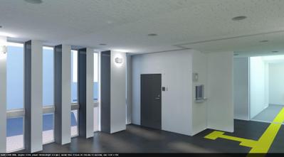 共同住宅エントランス【3Dパース】