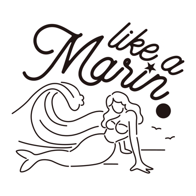 LIKE A Marinのロゴ制作