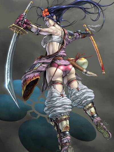キャラクター・女武士