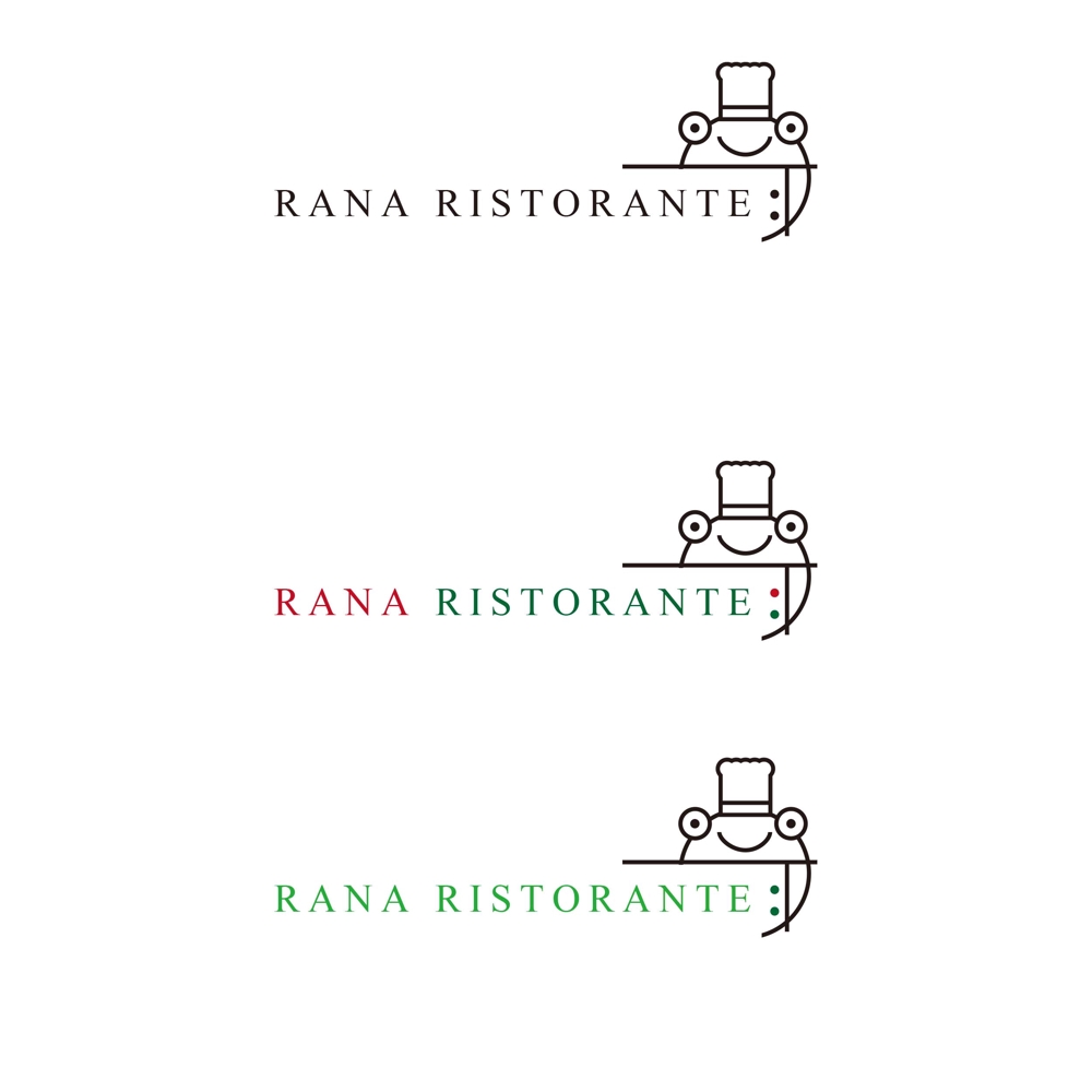 イタリア料理のレストラン_ロゴデザイン