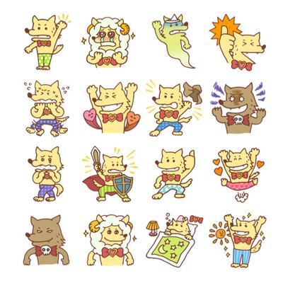 キャラクターLINEスタンプ