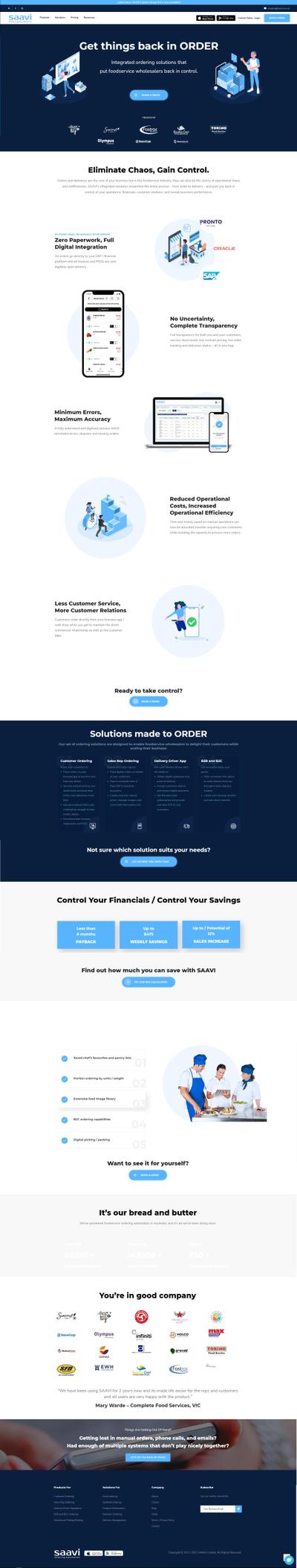 Saavi by using Laravel and React.Js