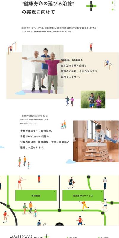 健康づくり応援サイトWellnessPLUS サイトリニューアル