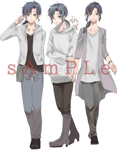 立ち絵デザイン