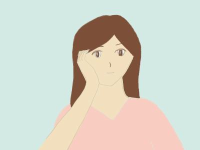 女性のイラスト