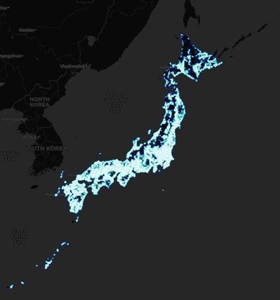 太陽光発電所のマップ作成