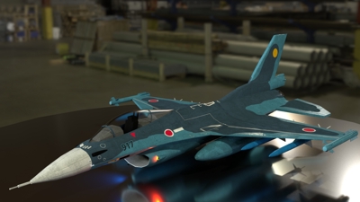 F2戦闘機モデリング