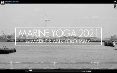 Shonan Beach Yoga主催 MARINE YOGA 2021