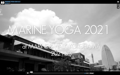 Shonan Beach Yoga主催　MARINE YOGA 2021