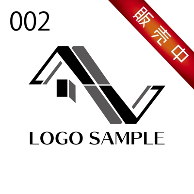 ロゴ販売用【002】家モチーフ