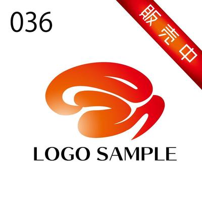 ロゴ販売用【036】脳、ブレイン、フキダシ、思考をモチーフにしたロゴです。