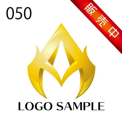 ロゴ販売用【050】アルファベットのMとAをモチーフにしたスタイリッシュなロゴです。