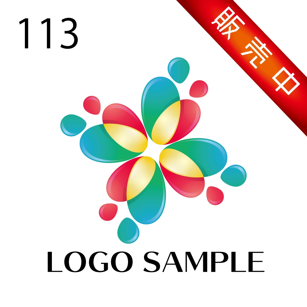 ロゴ販売用【113】人、つながり、円、縁、介護、福祉
