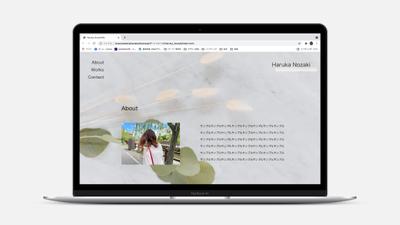 住宅設計のお仕事をされている個人様のポートフォリオサイト