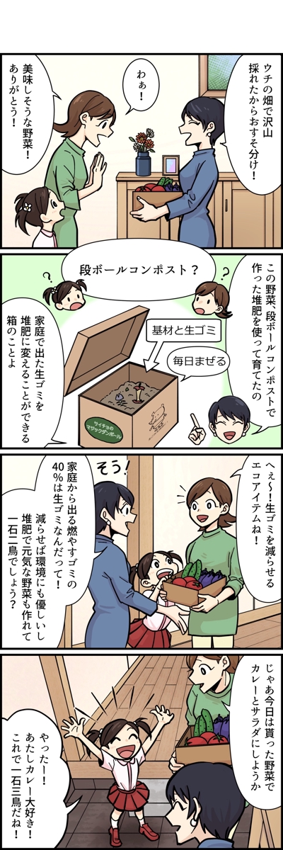 エコ四コマ漫画
