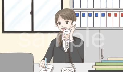 ビジネス系ウェブサイトの挿絵作成