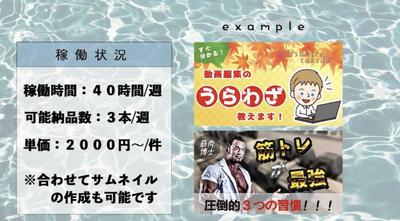 動画編集ポートフォリオ