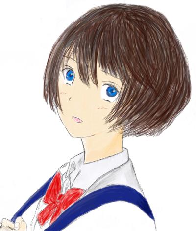 練習中のイラスト