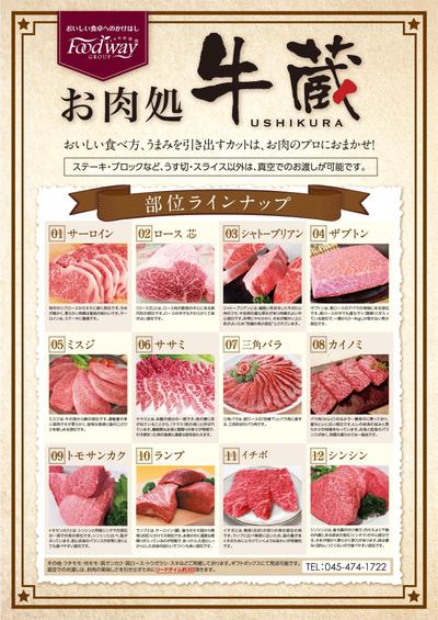 精肉テナント様販促ポスター