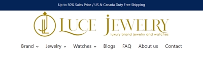 Luce Jewelry Webサイトの英訳