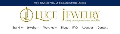 Luce Jewelry Webサイトの英訳