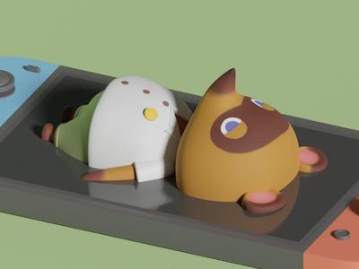 3DCGモデリング_自主制作