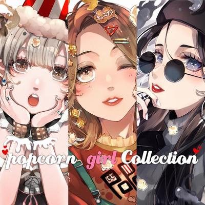 ポップコーンプレーバーの擬人化