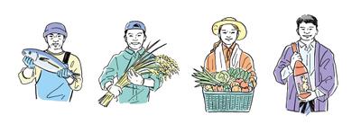 生産者のイラスト