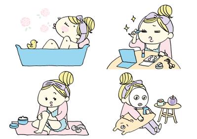 女性向けイラスト