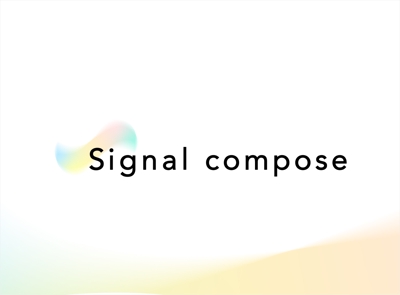 Signal compose Inc. 様のロゴ・WEBサイト制作