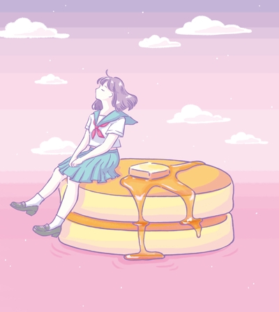 パンケーキと少女