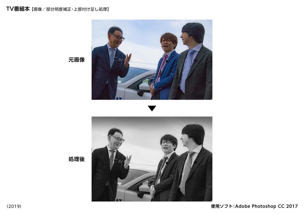 02_書籍（TV番組本）で使用するの写真の画像／部分明度補正・上部付け足し処理
