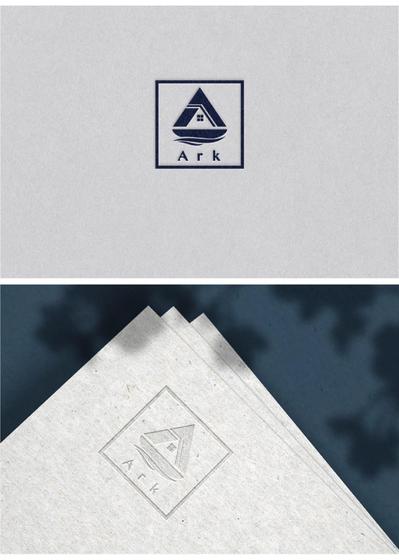 不動産売買の株式会社Ark様のロゴ制作例