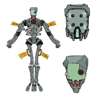 ロボットのデザイン案