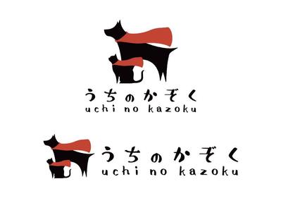 ペットブランド「うちのかぞく」のロゴ・CIデザイン制作