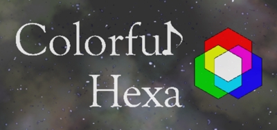 音楽ゲーム「Colorful Hexa」のロゴ作成