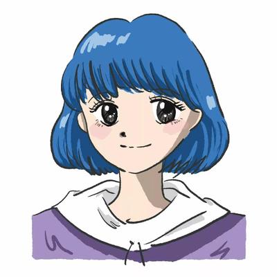 90年代風似顔絵アイコン エモイラスト レトロイラスト