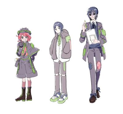 TRPGキャラクターデザイン