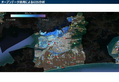 オープンデータを用いたGIS分析