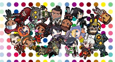 APEXデフォルメキャラ作成