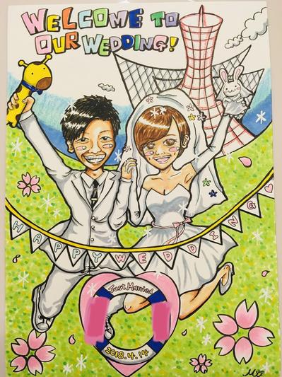 似顔絵①