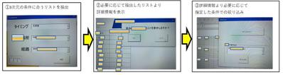 指定条件でのリスト抽出・絞り込み