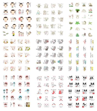 LINE STORE：CherryCherryDesign ラインスタンプ
