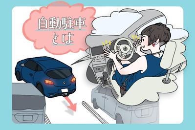 自動車情報サイトnoricoの挿絵