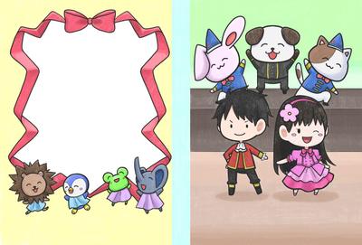 学芸会DVDパッケージイラスト