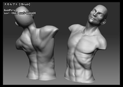 ZBrushスカルプト