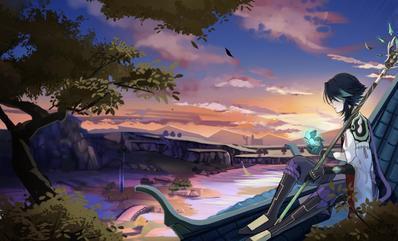 二次創作イラスト 原神 魈