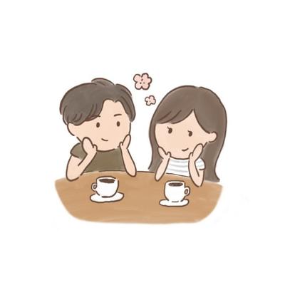 カップル向けのアイコン